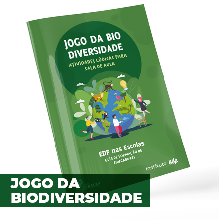 Representação de uma revista, parte dos materiais disponíveis no kit do Jogo da Biodiversidade