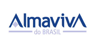 Logotipo Almaviva do Brasil